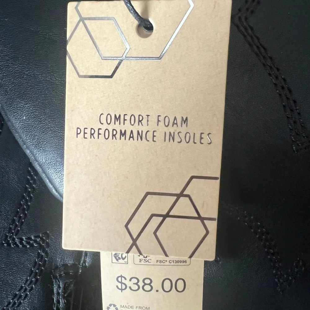 Madden NYC Black Tall Western Boots | Women’s 7.5 | NWT - Picture 9 of 9